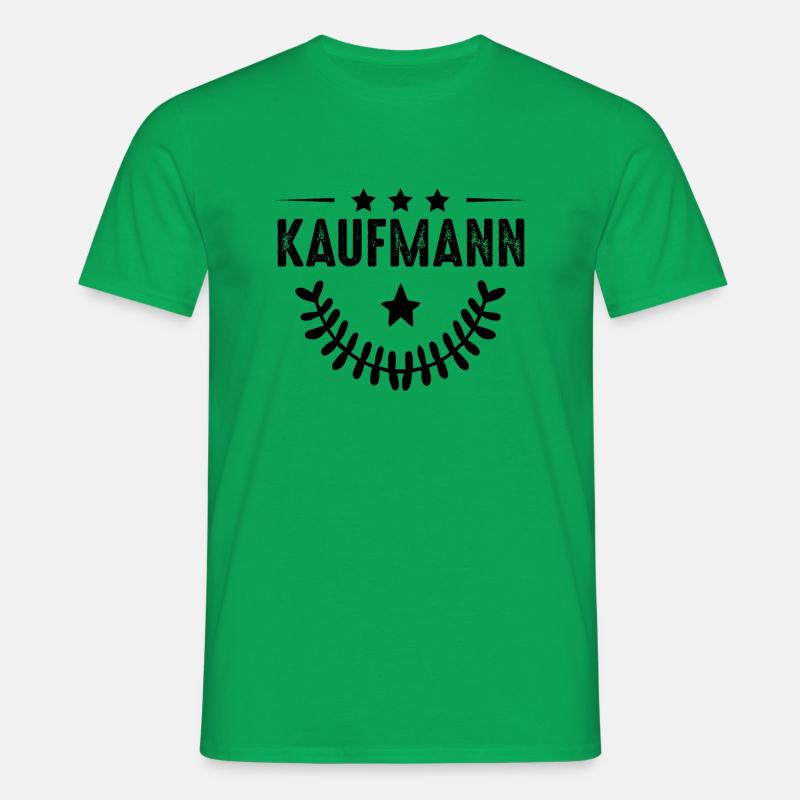 Kaufmann Beruf - Männer T-Shirt - Kelly Green