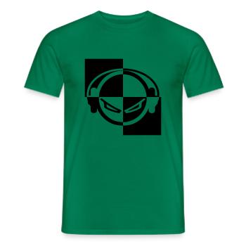 dj - Männer T-Shirt - Kelly Green - Vorne - AI Model Male 178 dark (178cm)