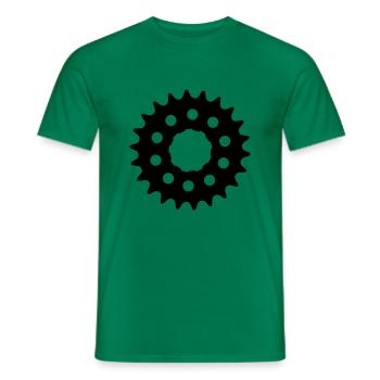 gear - Men's T-Shirt - kelly green - Front - AI Model Male 178 dark (178cm)