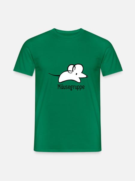 Mäusegruppe - Männer T-Shirt - Kelly Green