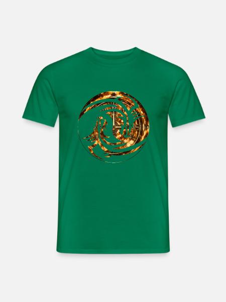 dragon Uhr Kopie - Männer T-Shirt - Kelly Green