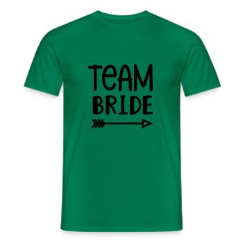 Team Bride - T-shirt homme - vert - Devant - AI Model Male 178 dark (178cm)