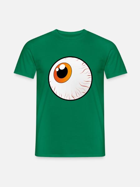 Auge - Männer T-Shirt - Kelly Green