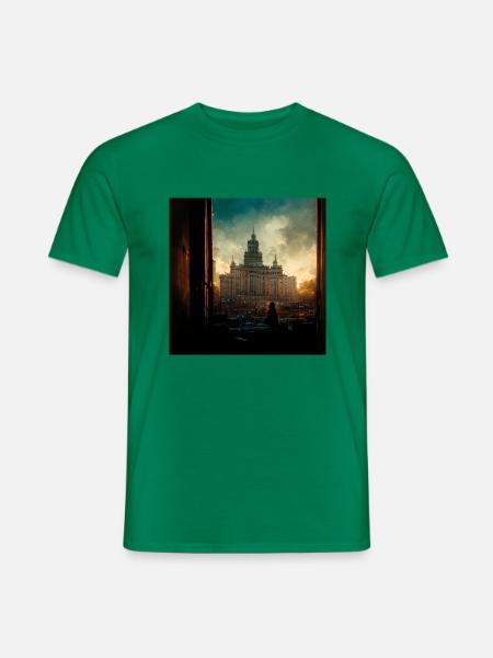 Moskau nach dem Krieg - Männer T-Shirt - Kelly Green