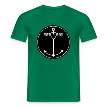 Anchor Moin Sea cadeau amour - T-shirt homme - vert - Devant - AI Model Male 178 dark (178cm)