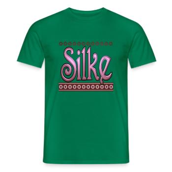 silke2 - Männer T-Shirt - Kelly Green - Vorne - AI Model Male 178 dark (178cm)