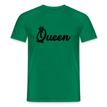 Queen - Männer T-Shirt - Kelly Green - Vorne - AI Model Male 178 dark (178cm)