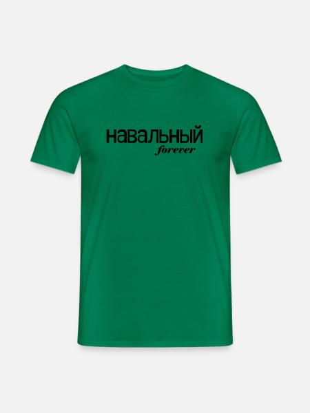 Navalny forever - Männer T-Shirt - Kelly Green