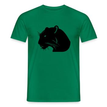 panther - Männer T-Shirt - Kelly Green - Vorne - AI Model Male 178 dark (178cm)
