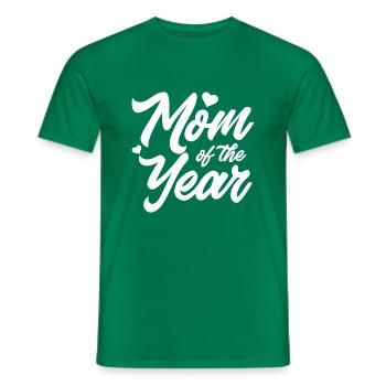 Mutter des Jahres Muttertag Mutter des Jahres - Männer T-Shirt - Kelly Green - Vorne - AI Model Male 178 dark (178cm)