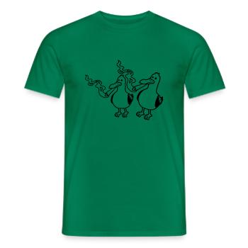 Amis 2 Mouettes Stoner - T-shirt homme - vert - Devant - AI Model Male 178 dark (178cm)