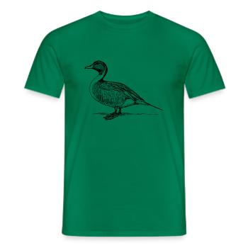 duck94 - Men's T-Shirt - kelly green - Front - AI Model Male 178 dark (178cm)
