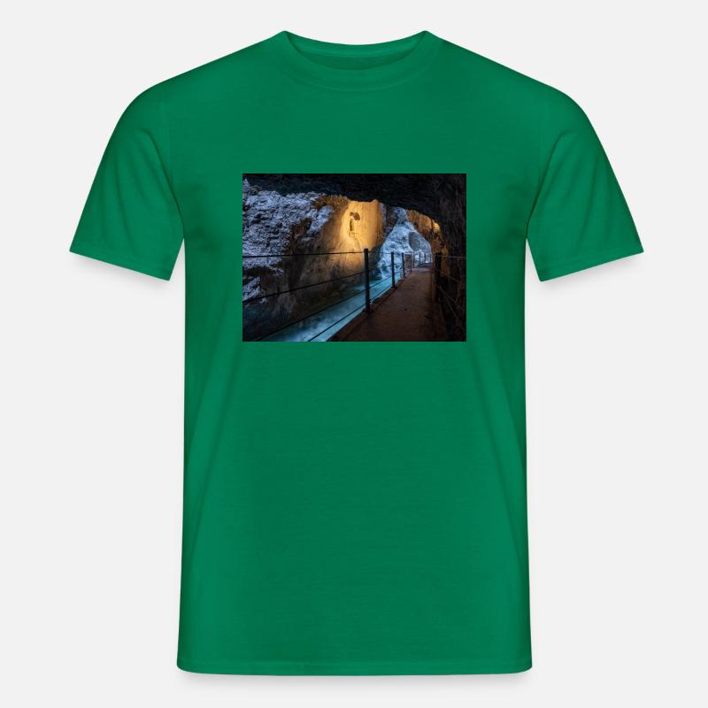 Partnachklamm - Männer T-Shirt - Kelly Green