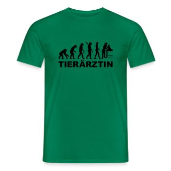 Tierärztin - Männer T-Shirt - Kelly Green - Vorne - AI Model Male 178 dark (178cm)