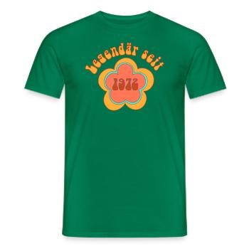 Legendär Seit 1972 Geboren Geburtstag - Männer T-Shirt - Kelly Green - Vorne - AI Model Male 178 dark (178cm)