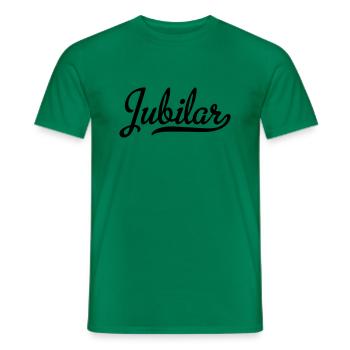 Jubilar - Männer T-Shirt - Kelly Green - Vorne - AI Model Male 178 dark (178cm)