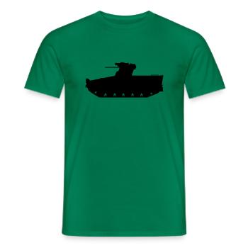SPZ Marder - Männer T-Shirt - Kelly Green - Vorne - AI Model Male 178 dark (178cm)