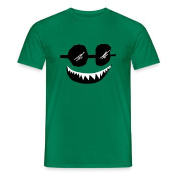 Crazy - Men's T-Shirt - kelly green - Front - AI Model Male 178 dark (178cm)