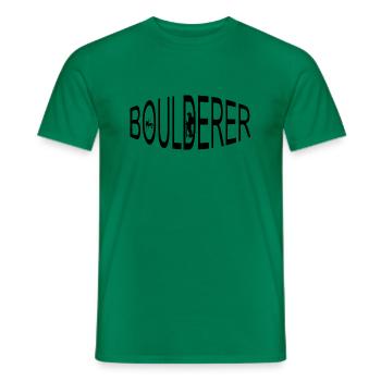 escalade - T-shirt homme - vert - Devant - AI Model Male 178 dark (178cm)