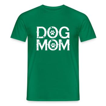 Dog Hund - Männer T-Shirt - Kelly Green - Vorne - AI Model Male 178 dark (178cm)