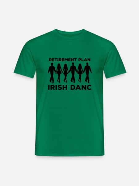 Dancing Dance Music - Männer T-Shirt - Kelly Green