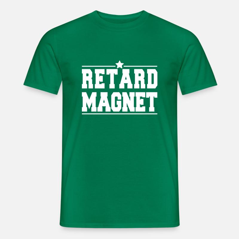 Stern RetardMagnet - Männer T-Shirt - Kelly Green