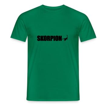 Scorpion - T-shirt homme - vert - Devant - AI Model Male 178 dark (178cm)
