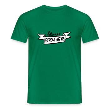 Kleiner Bruder - Männer T-Shirt - Kelly Green - Vorne - AI Model Male 178 dark (178cm)