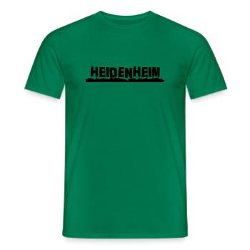 Heidenheim - Männer T-Shirt - Kelly Green - Vorne - AI Model Male 178 dark (178cm)