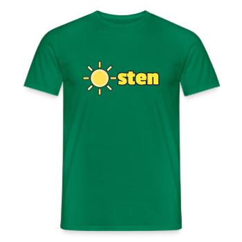 Osten - Männer T-Shirt - Kelly Green - Vorne - AI Model Male 178 dark (178cm)