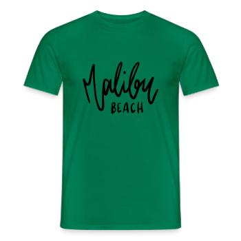 Malibu - Männer T-Shirt - Kelly Green - Vorne - AI Model Male 178 dark (178cm)