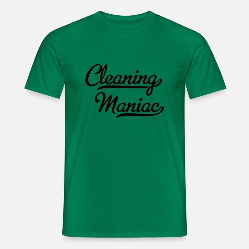 Putzteufel - Männer T-Shirt - Kelly Green