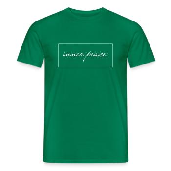 InnerPeaceB - T-shirt homme - vert - Devant - AI Model Male 178 dark (178cm)