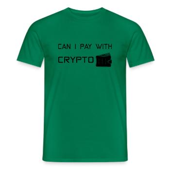 Bitcoin Trading Crypto Stocks - T-shirt homme - vert - Devant - AI Model Male 178 dark (178cm)