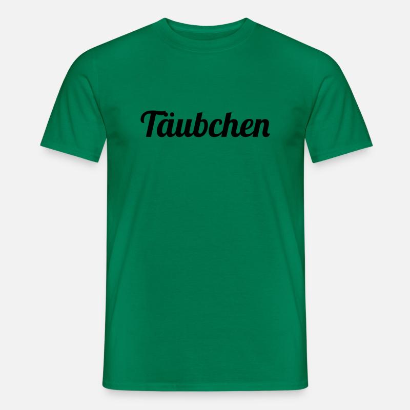 Täubchen - Männer T-Shirt - Kelly Green