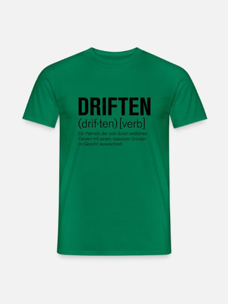Driften - Männer T-Shirt - Kelly Green