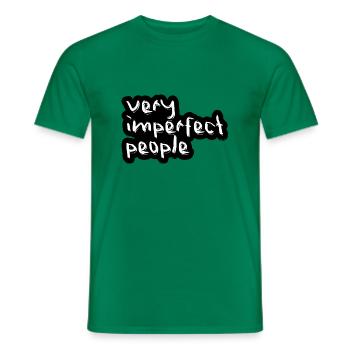 Personnes très imparfaites - T-shirt homme - vert - Devant - AI Model Male 178 dark (178cm)