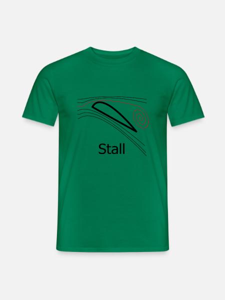 stall Aviation - Männer T-Shirt - Kelly Green
