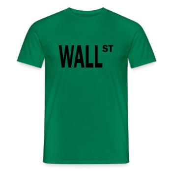 Bitcoin Trading Crypto Stocks - T-shirt homme - vert - Devant - AI Model Male 178 dark (178cm)