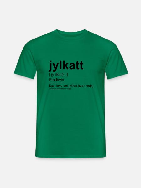 jylkatt - Mænd T-shirt - kelly grøn