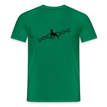Hund Geschenk Hunde Labrador Haustier Hundehalter - Männer T-Shirt - Kelly Green - Vorne - AI Model Male 178 dark (178cm)
