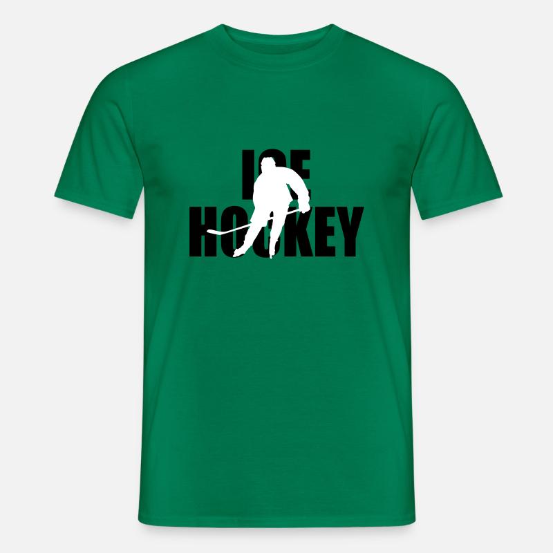 Eishockey - Männer T-Shirt - Kelly Green