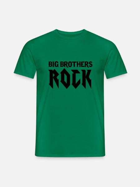 Big Brothers Rock - Men's T-Shirt - kelly green