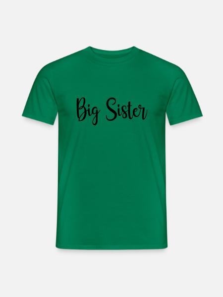 big Sister - Männer T-Shirt - Kelly Green