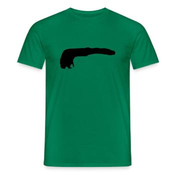 langeoog___f1 - Männer T-Shirt - Kelly Green - Vorne - AI Model Male 178 dark (178cm)