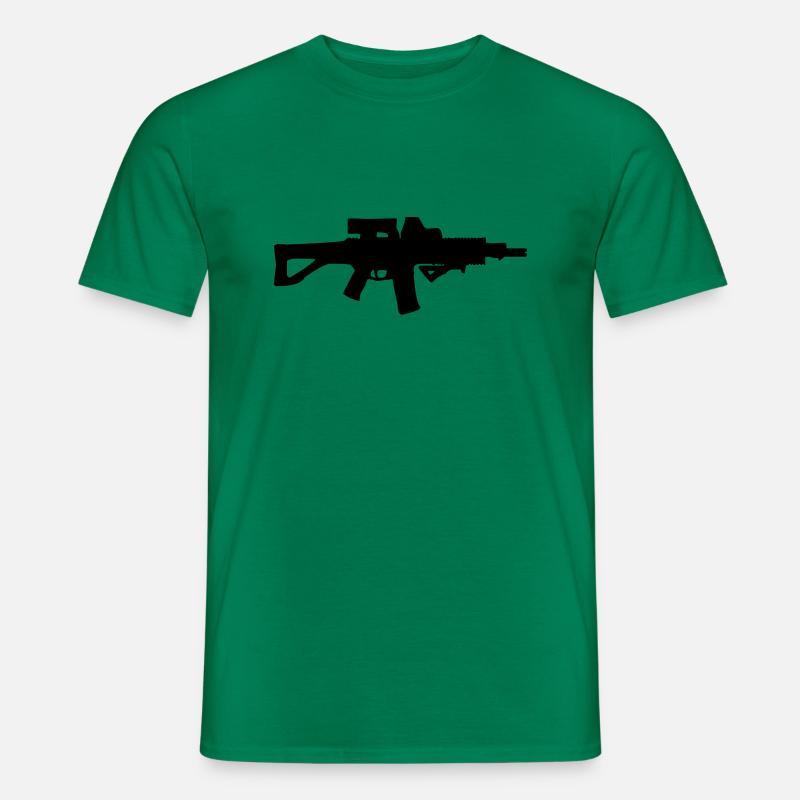 Sturmgewehr Gewehr - Männer T-Shirt - Kelly Green