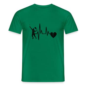 Raquette de tennis Tennis Player Tennis Club - T-shirt homme - vert - Devant - AI Model Male 178 dark (178cm)