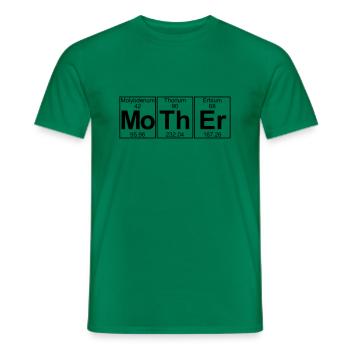 MoTh-Er (mother) - Full - Männer T-Shirt - Kelly Green - Vorne - AI Model Male 178 dark (178cm)