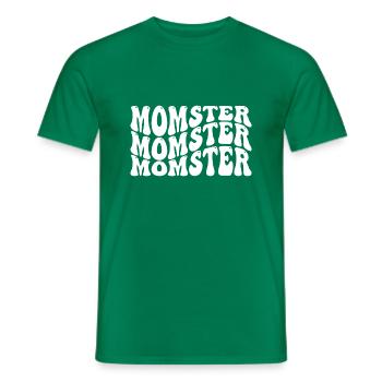 Maman - T-shirt homme - vert - Devant - AI Model Male 178 dark (178cm)