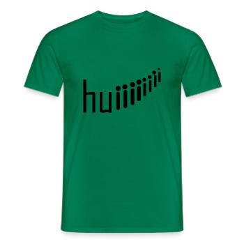 Rollercoaster Achterbahn - Männer T-Shirt - Kelly Green - Vorne - AI Model Male 178 dark (178cm)